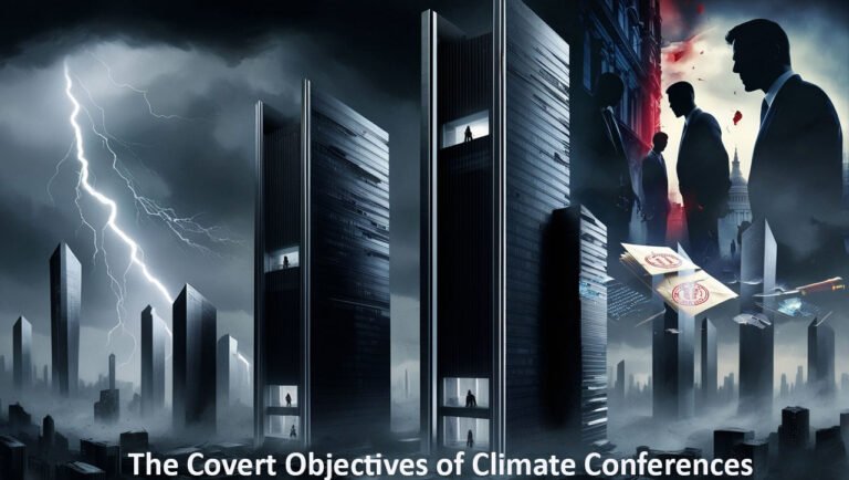 The Covert Objectives of Climate Conferences