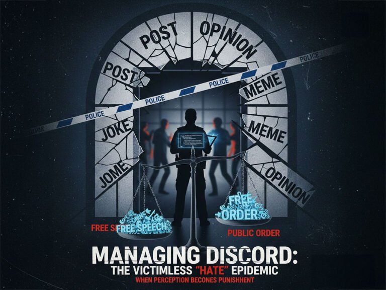 Weaponized Speech & Contrived ‘Hate-Crime’