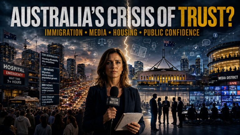 Australia’s Crisis of Trust