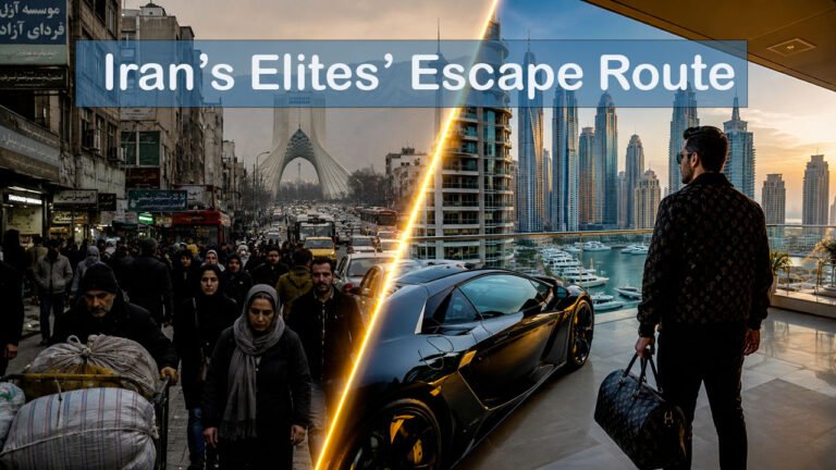 Iran’s Elites’ Escape Route