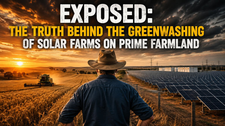 Australia’s Greenwashed Land Grab